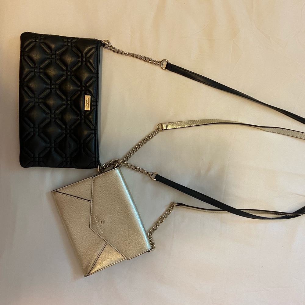 KATE SPADE BAGS - gold mini